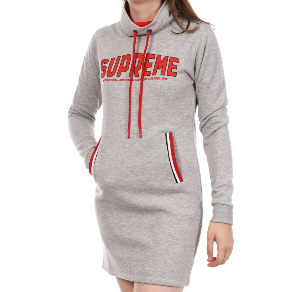 Robe Sweat Grise Femme Supreme Grip Glory pas cher