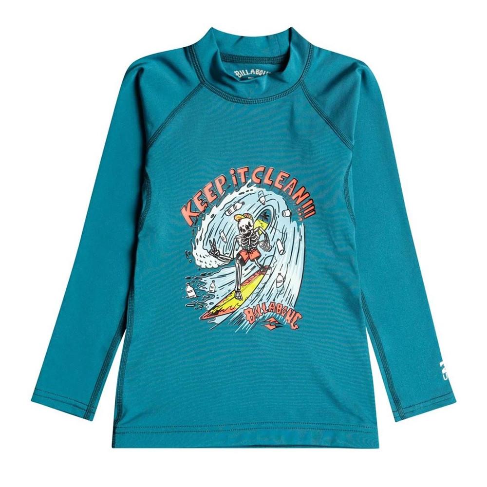 Lycra Bleu Garçon Billabong Keep It Clean pas cher