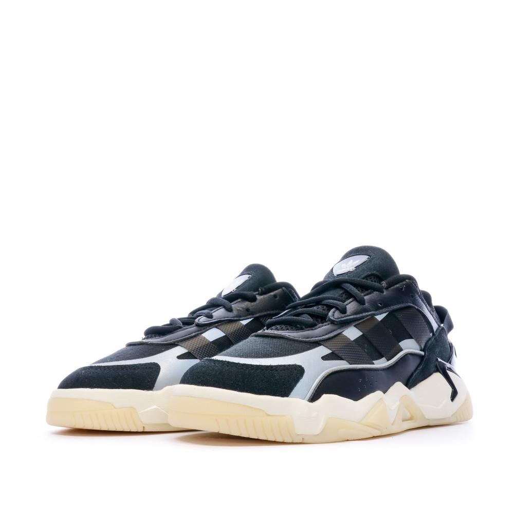 Baskets Noir Mixte Adidas Niteball vue 6