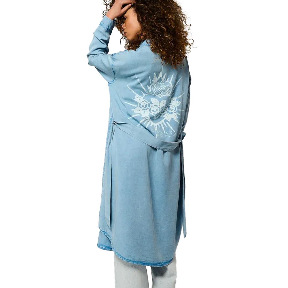 Robe en jean Bleu Femme Kaporal VERSIH vue 2
