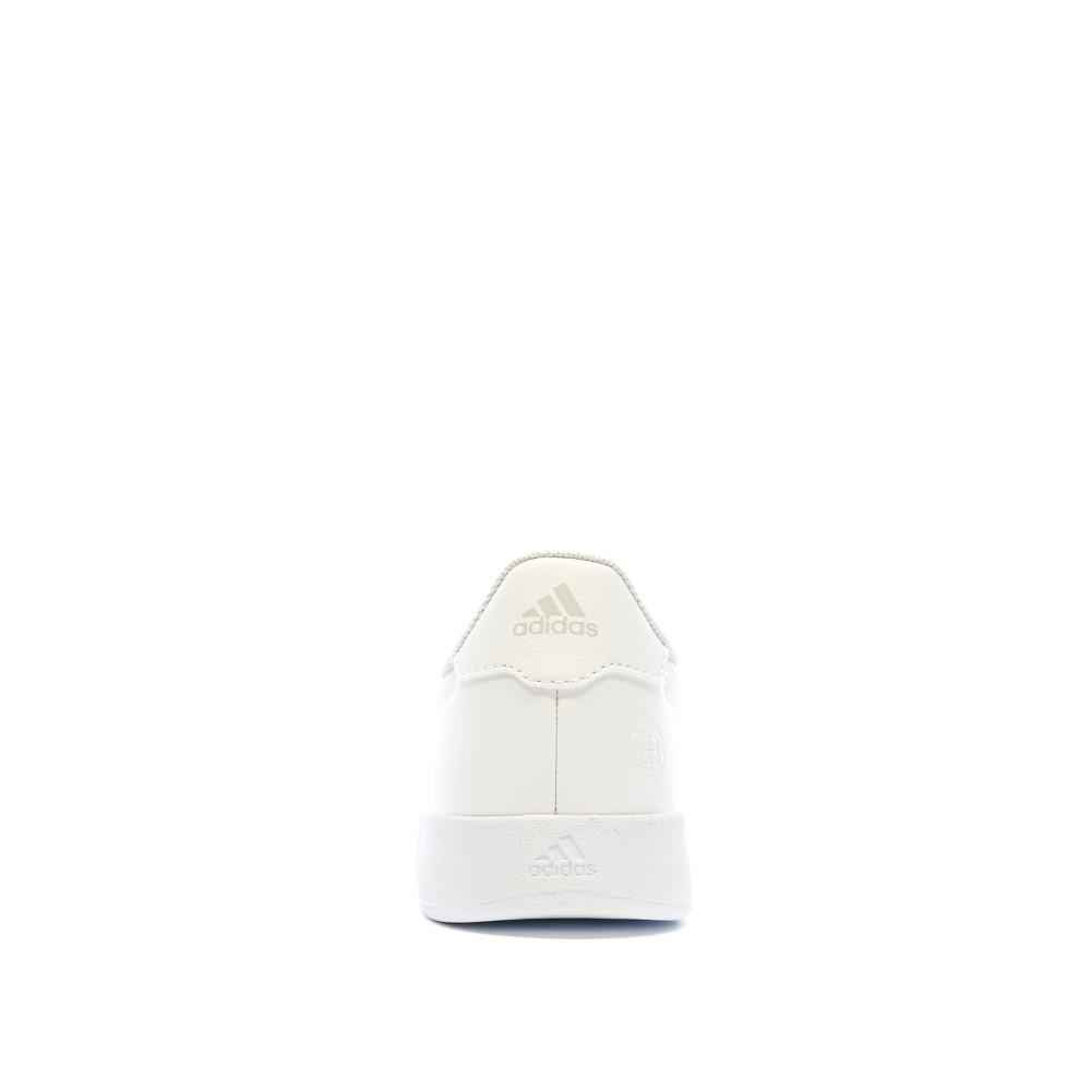 Baskets Blanc Garçon Adidas Breaknet 2.0 vue 3