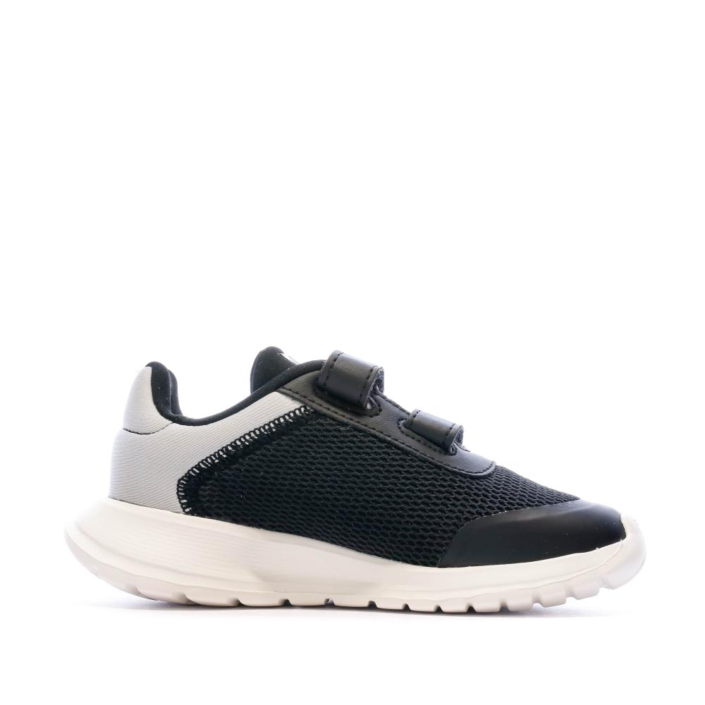 Baskets Noires Garçon Adidas Tensaur vue 2