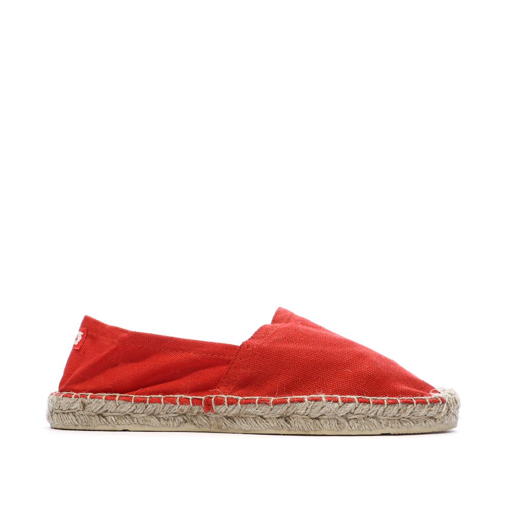 Espadrilles Rouge Femme Ushuaia Dimitrie vue 2