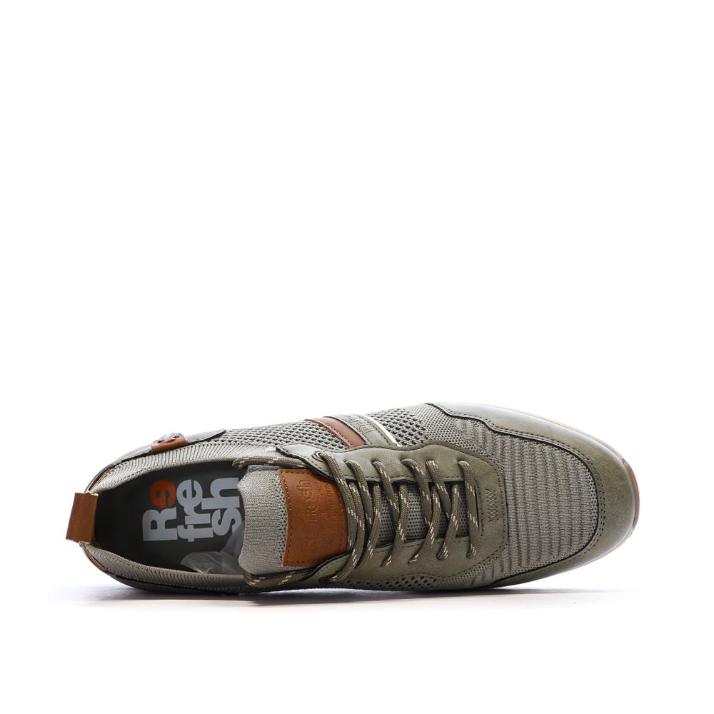 Zapatillas de deporte de color caqui para hombre Refresh 175665 ver 4