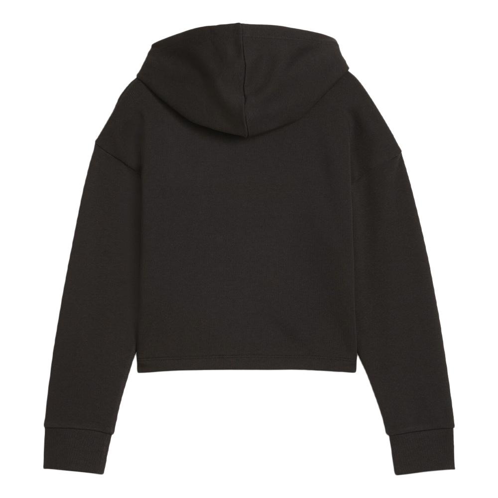 Sweat Noir/Rose Fille Puma Length vue 2