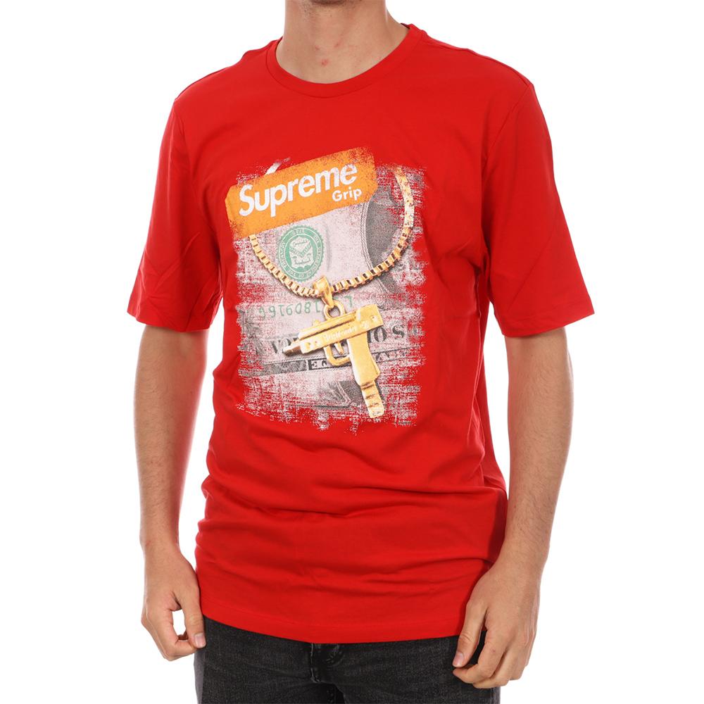 Camiseta Supreme Grip Gun Red barato