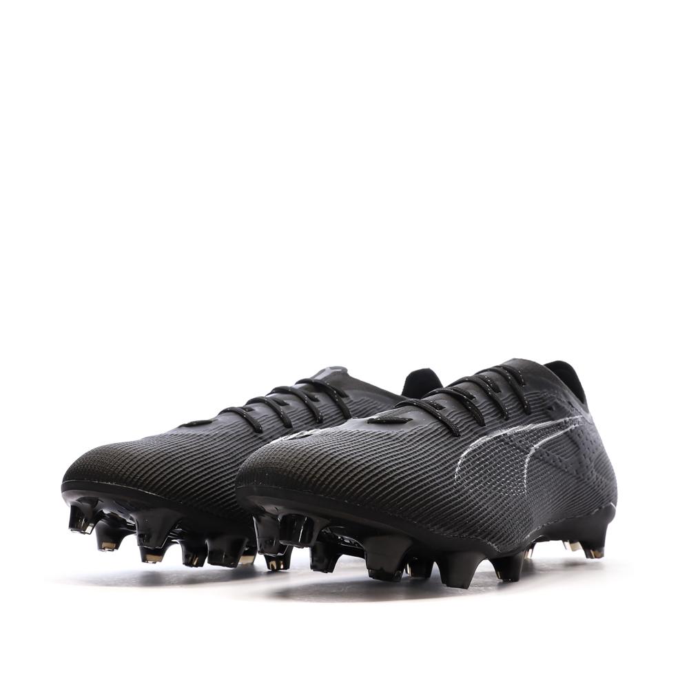 Chaussures de Foot Noires Homme Puma Ultra 5 Pro FG/AG vue 6
