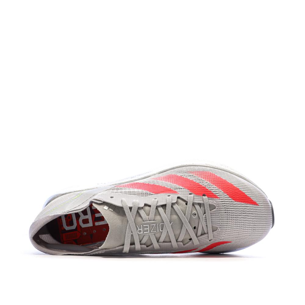 Chaussures de Running Gris Femme Adidas Adizero Takumi vue 4