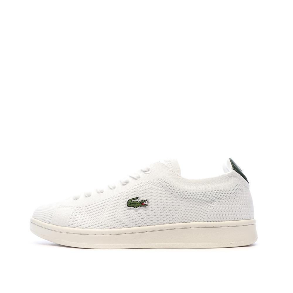 Baskets Blanches Femme Lacoste Carnaby pas cher