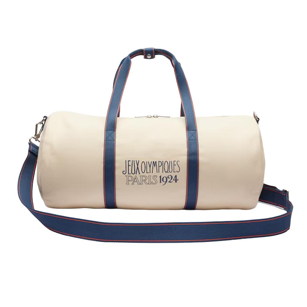 Sac de Voyage Beige/Marine Mixte Lacoste Duffle pas cher