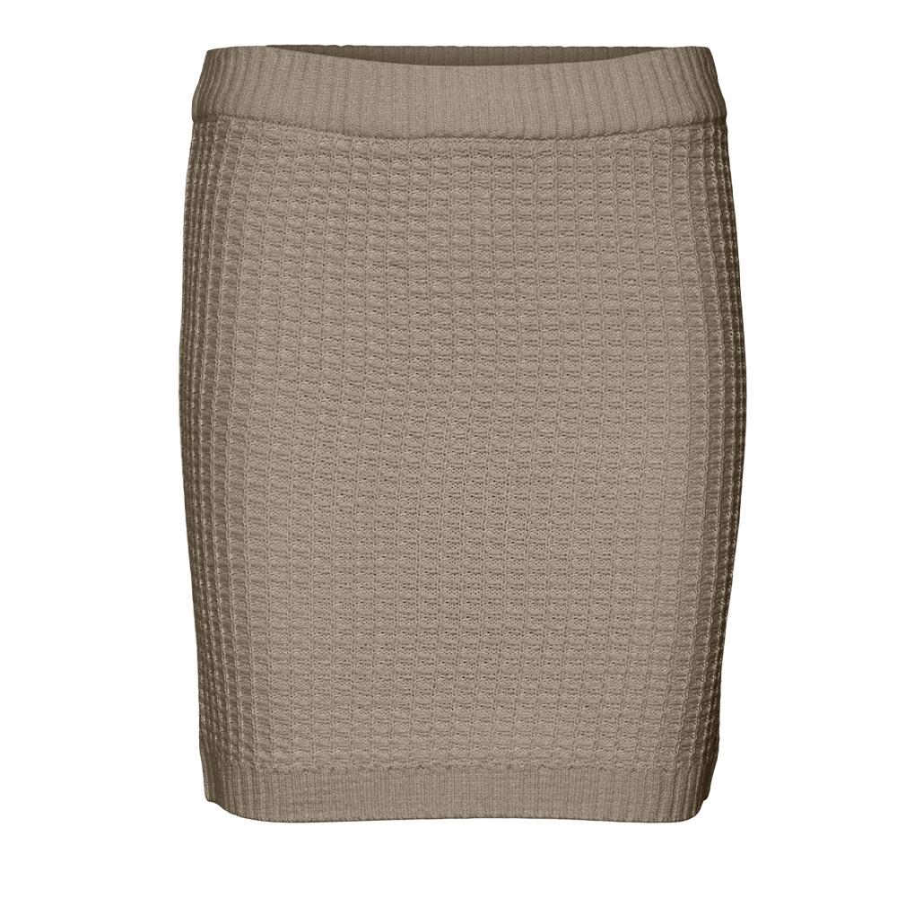 Jupe en Maille Beige Femme Vero Moda Omega pas cher