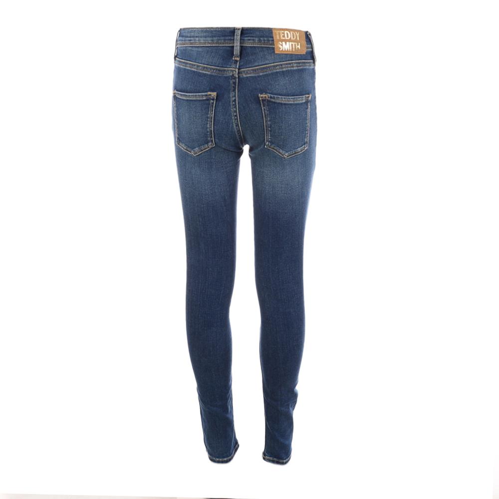 Jean Bleu Fille Teddy Smith 42D vue 2