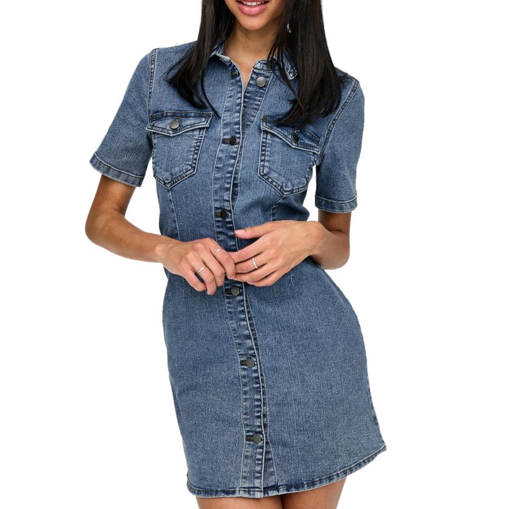 Robe en Jean Bleu Femme JDY New Sanna pas cher