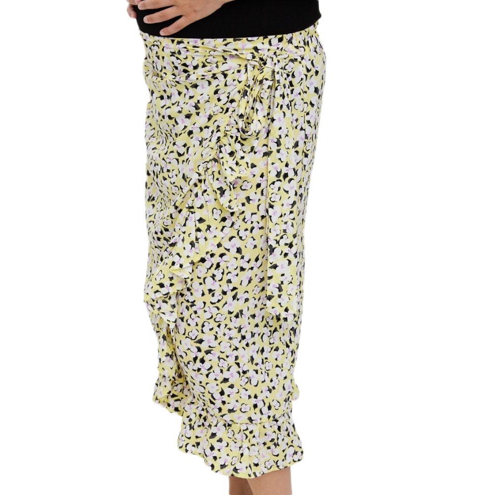 Jupe de Grossesse Jaune Femme Vero Moda Maternity 20016398 pas cher