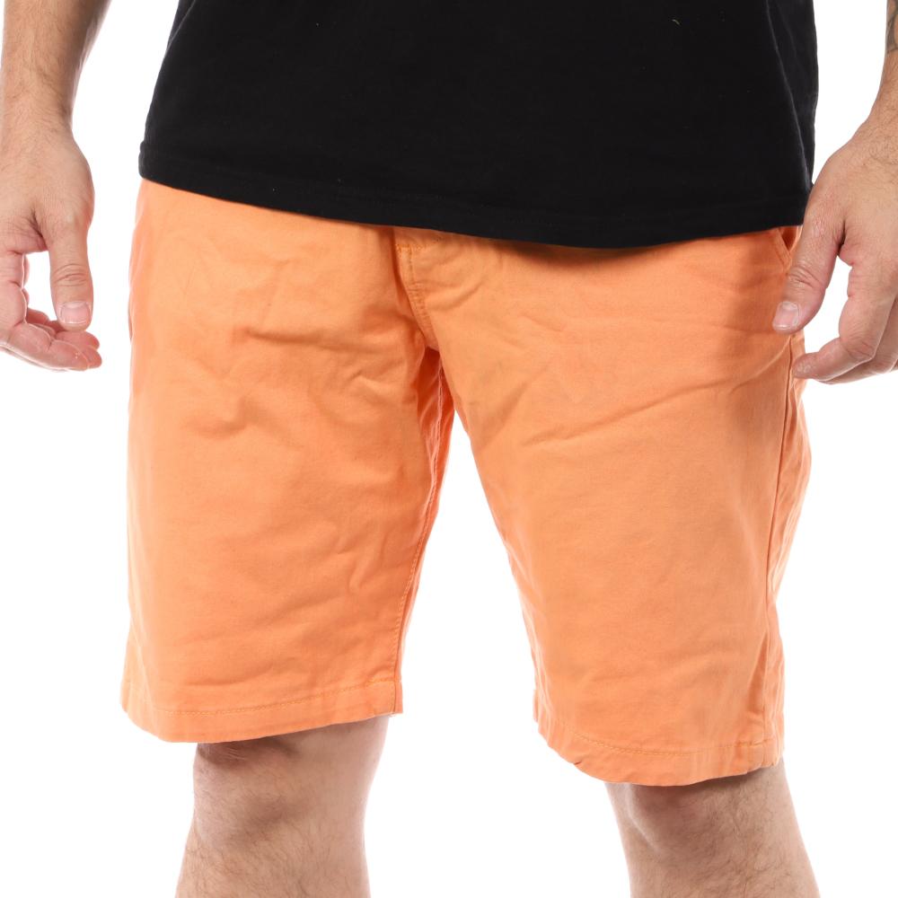 Short Orange clair Homme Lee Cooper Nikolai pas cher