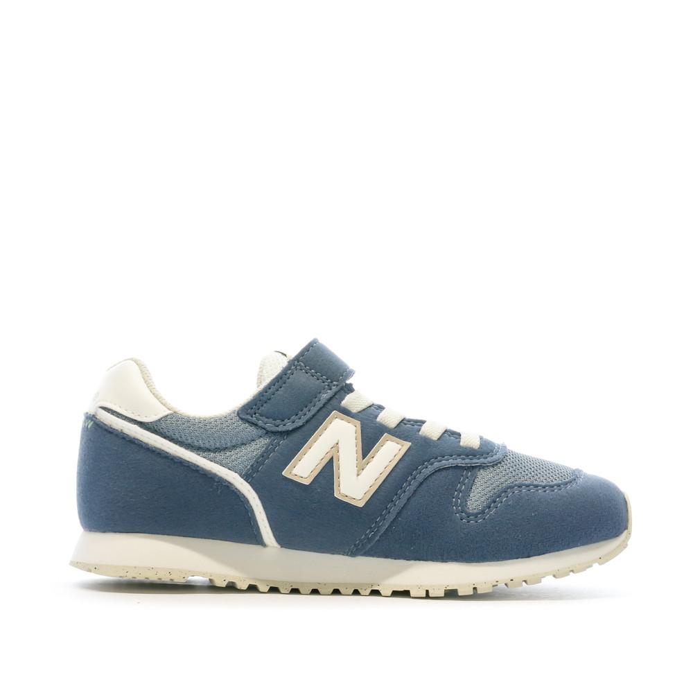Baskets Bleues Enfant New Balance 373 vue 2