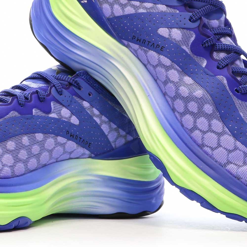 Chaussures de Running Bleu/Verte Homme Puma Foreverun Nitro vue 7