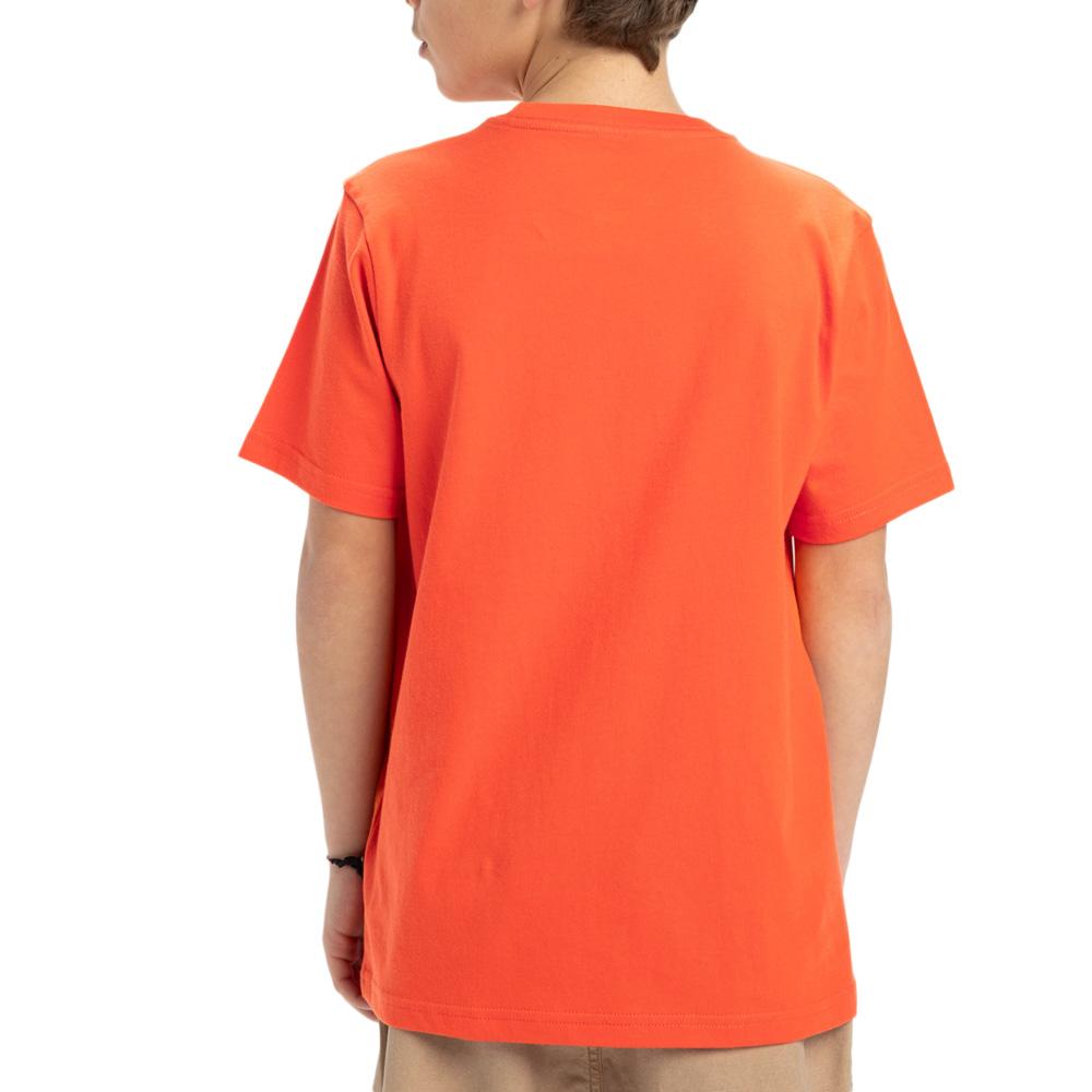 T-Shirt Orange Garçon Quiksilver Skull Feast vue 2