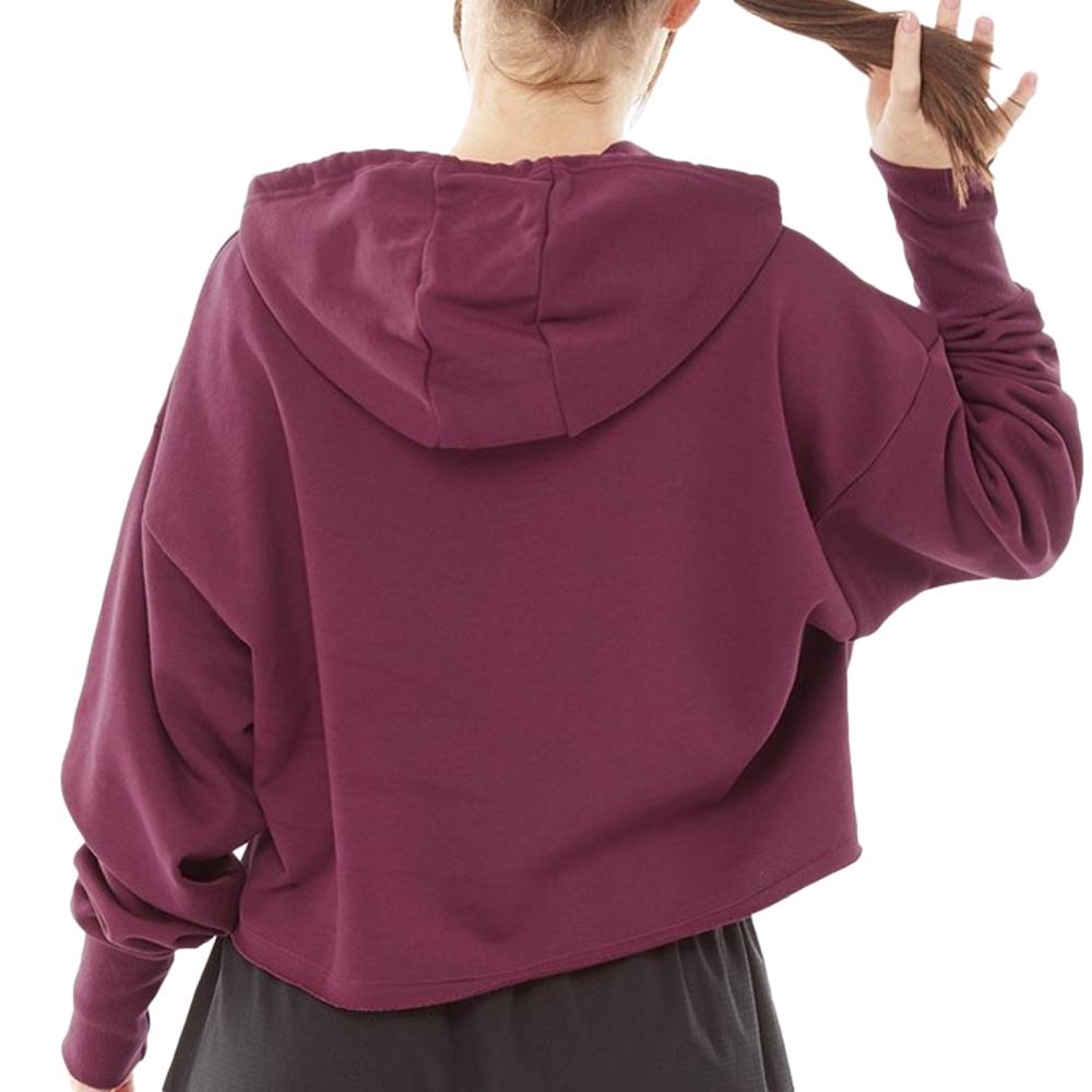 Sweat Bordeaux Femme Adidas Hldy vue 2