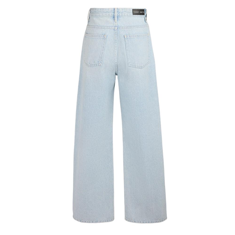 Jean Large Bleu Clair Fille Teddy Smith Electra vue 2