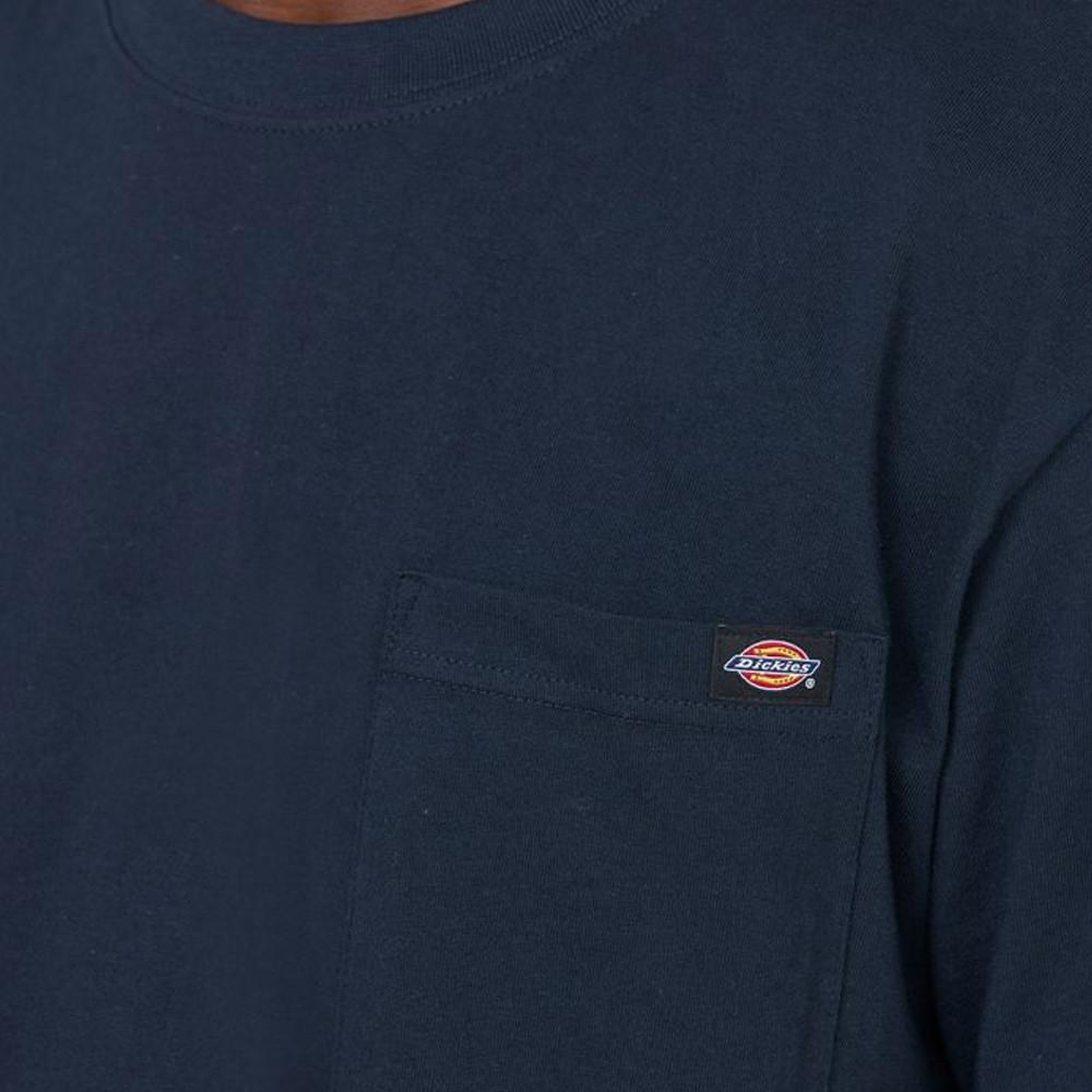 T-shirt Marine Homme Dickies Coton vue 2