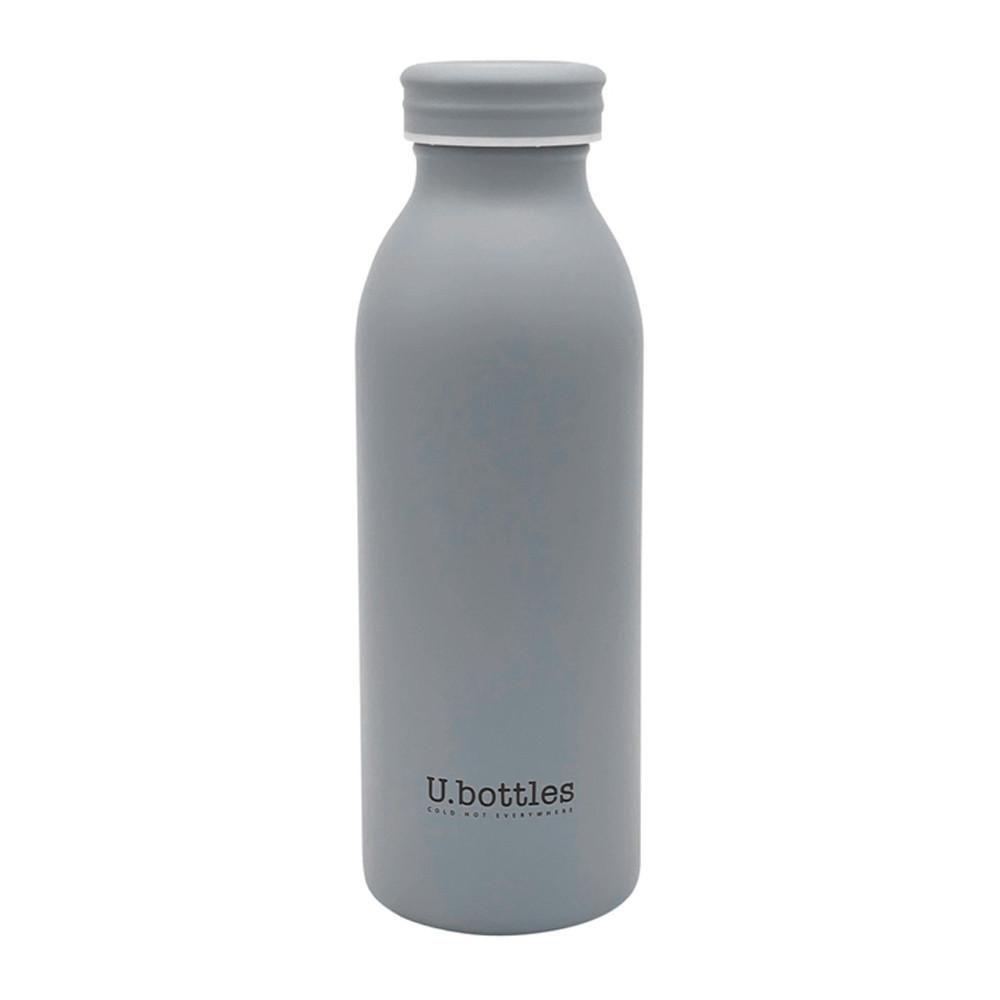 Bouteille Isotherme Gris mat U.Bottles City 450ml pas cher