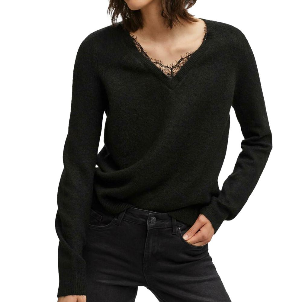 Pull Noir Femme Vero Moda Iva pas cher