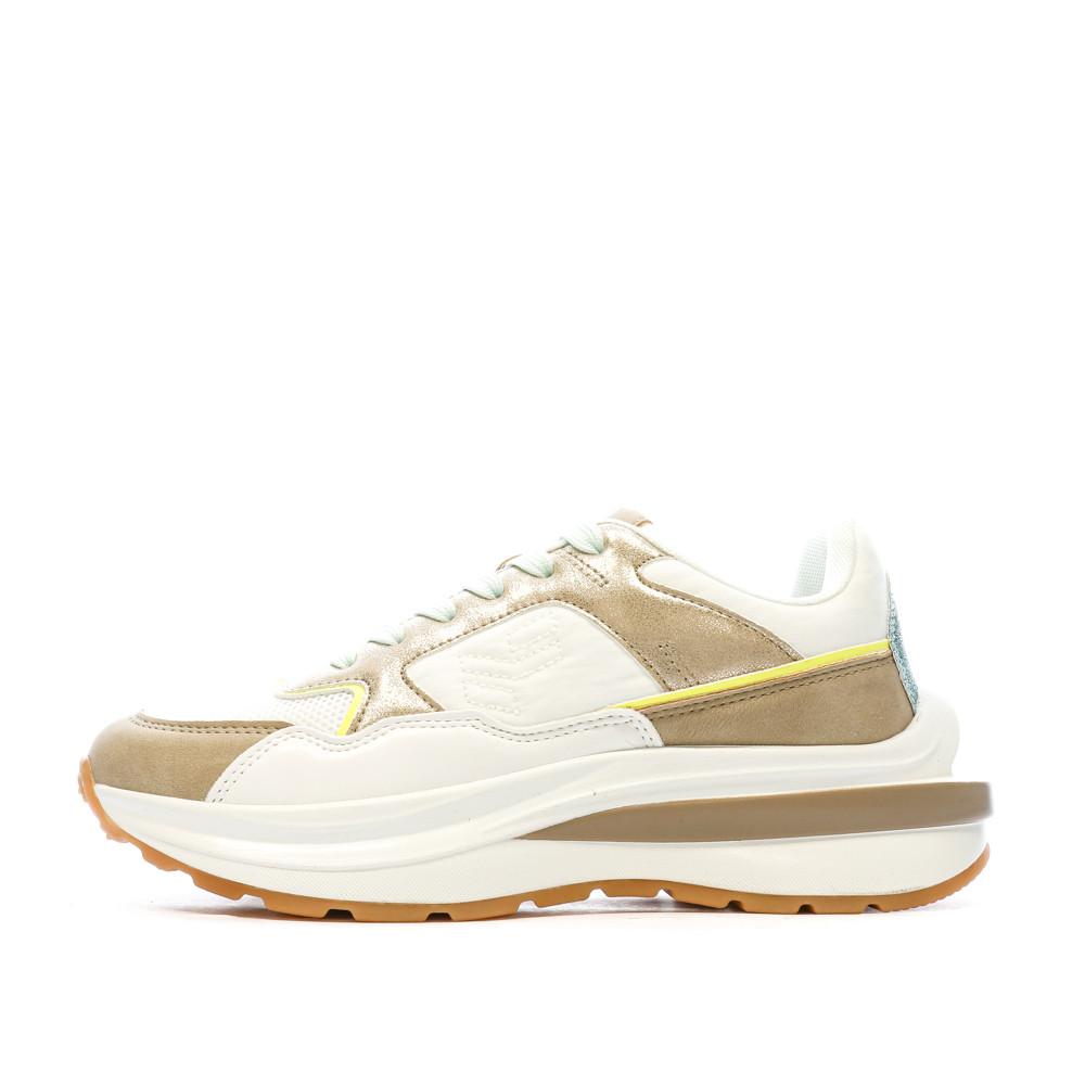 Baskets Beige Femme Kaporal Clipper pas cher