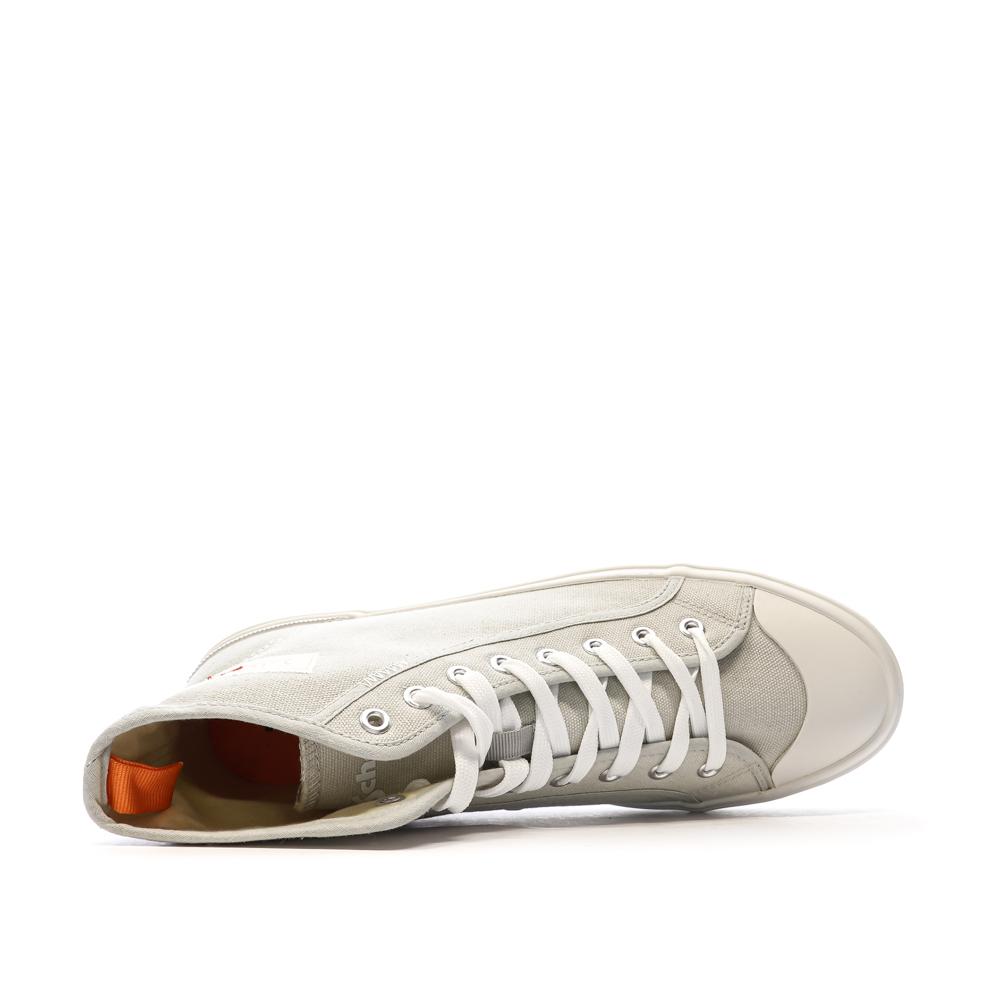 Baskets Beige Homme Schott William vue 4