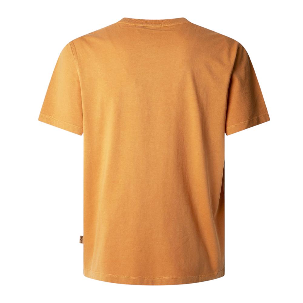 T-shirt Orange Homme Pepe jeans Jacko PM508664 vue 2