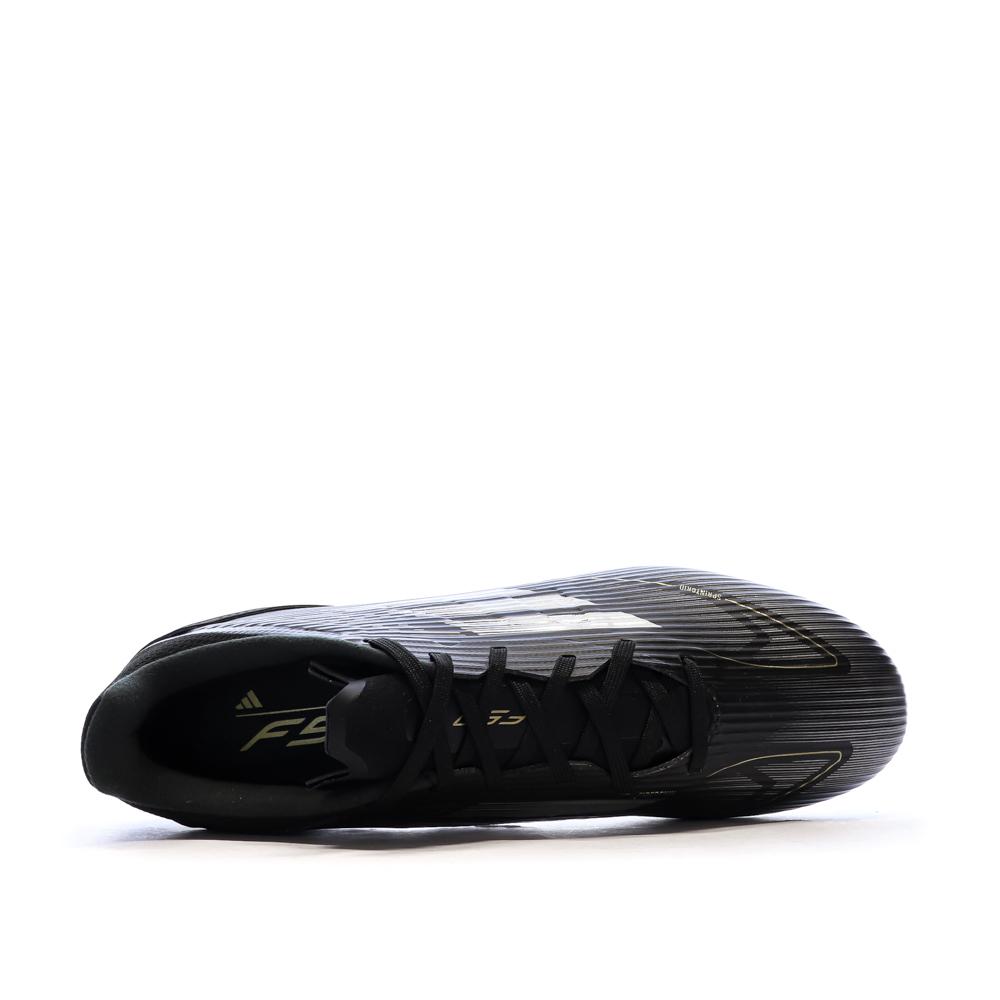 Chaussures de Foot Noires Homme Adidas F50 League FG/MG vue 4