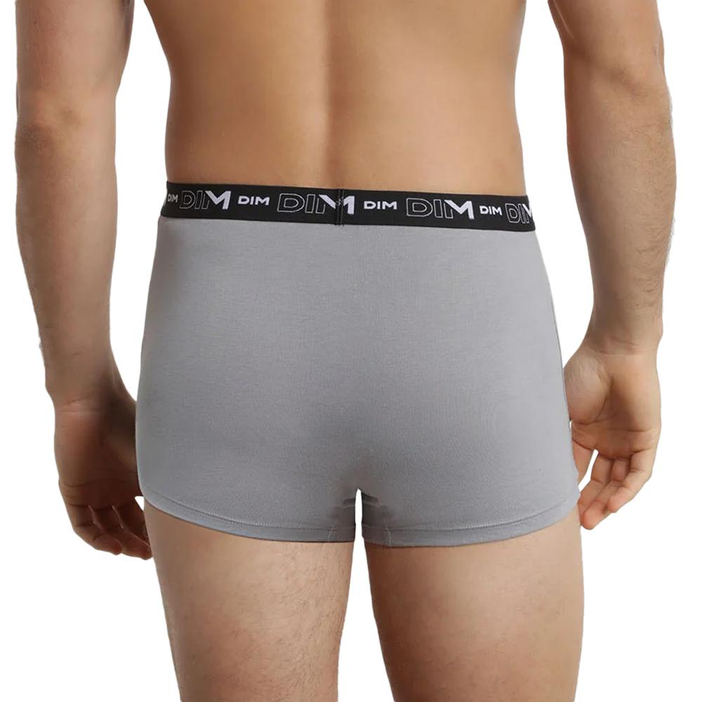 Lot de 3 Boxers Blanc/Gris Homme Dim D6596 vue 2