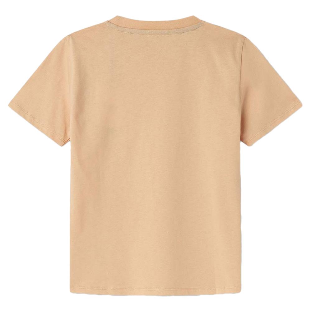 T-shirt Orange Garçon Pepe Jeans New Art vue 2