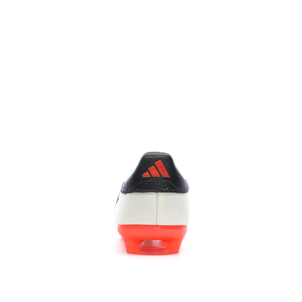Chaussures de football Blanches/Rouges Garçon Adidas Copa Pure 2 vue 3