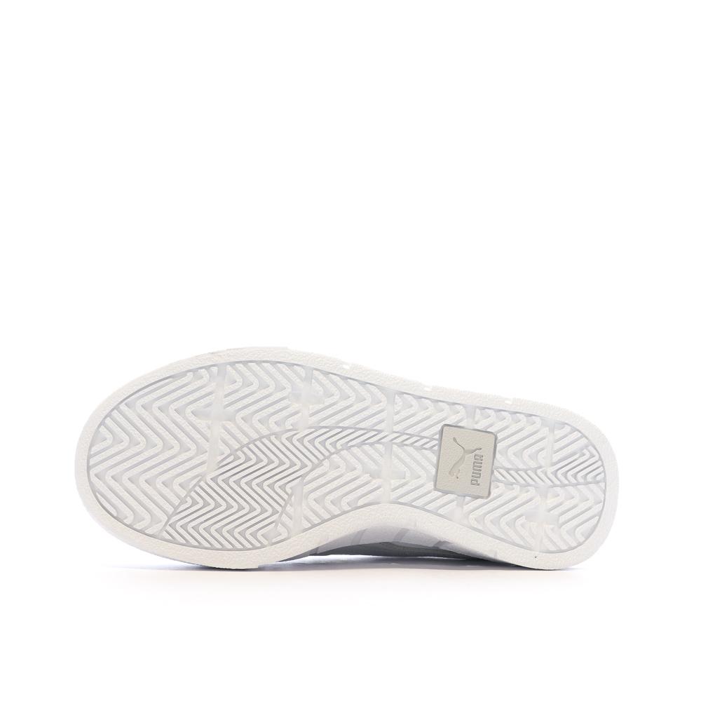 Baskets Blanches/Grises Femme Puma Cali vue 5