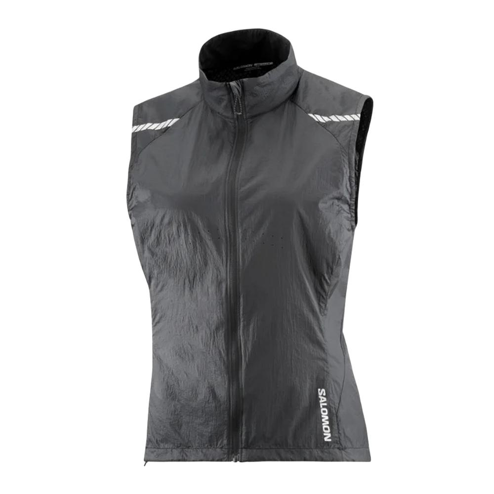 Veste sans manches Noire Homme Salomon Sense pas cher