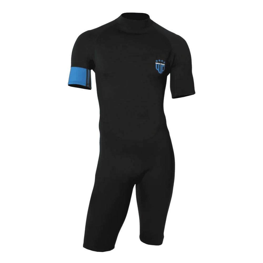 Combinaison de Surf Noir/Bleu Mixte Wave Power Shorty pas cher