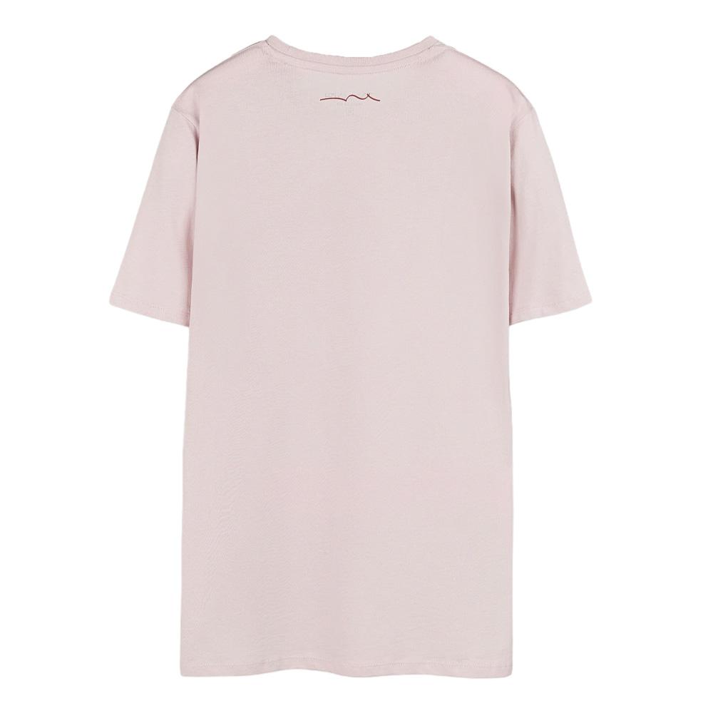 T-Shirt Rose Clair Homme Teddy Smith Jim vue 2