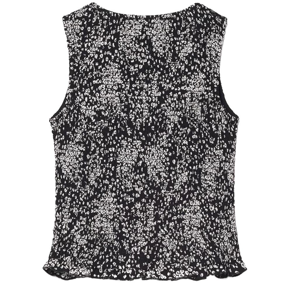Top Noir/Blanc Fille Le Temps Des Cerises Veronicgi vue 2