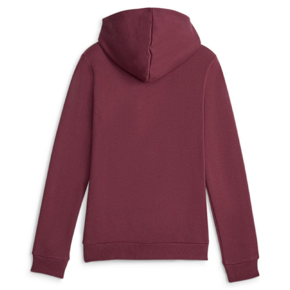 Sweat à Capuche Rouge Fille Puma Ess Logo vue 2