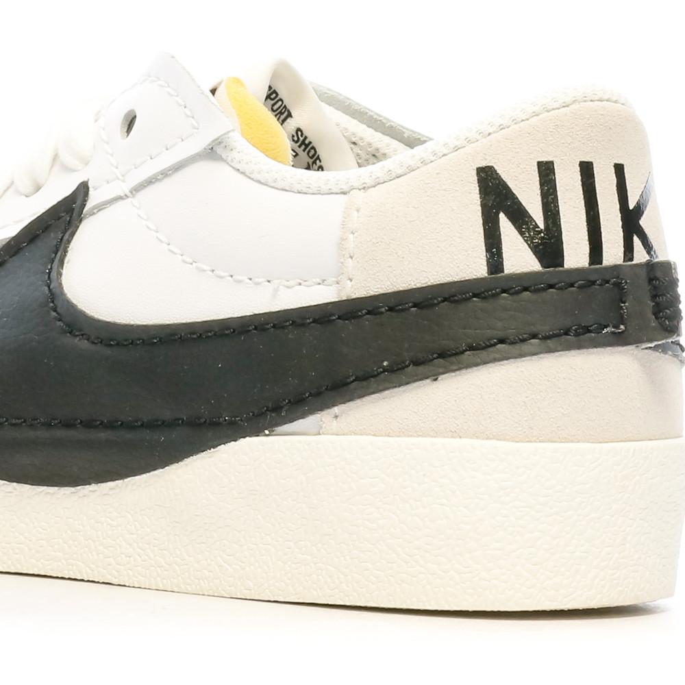 Baskets Blanches/Noir Mixte Nike Blazer Low 77 Jumbo vue 7