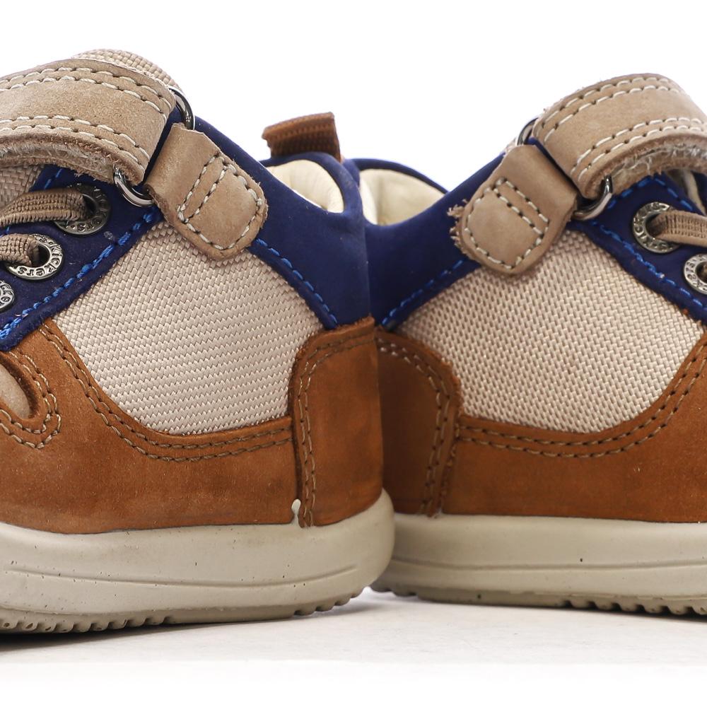 Baskets Hautes Maron/Beige Garçon Kickers Bottillon vue 7