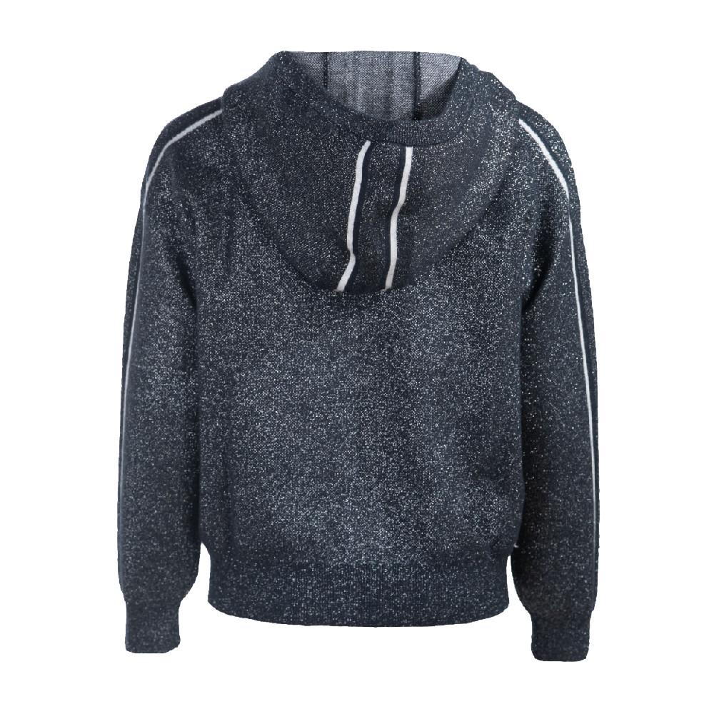 Sweat pailleté gris fille Teddy Smith G-SABRINA vue 2