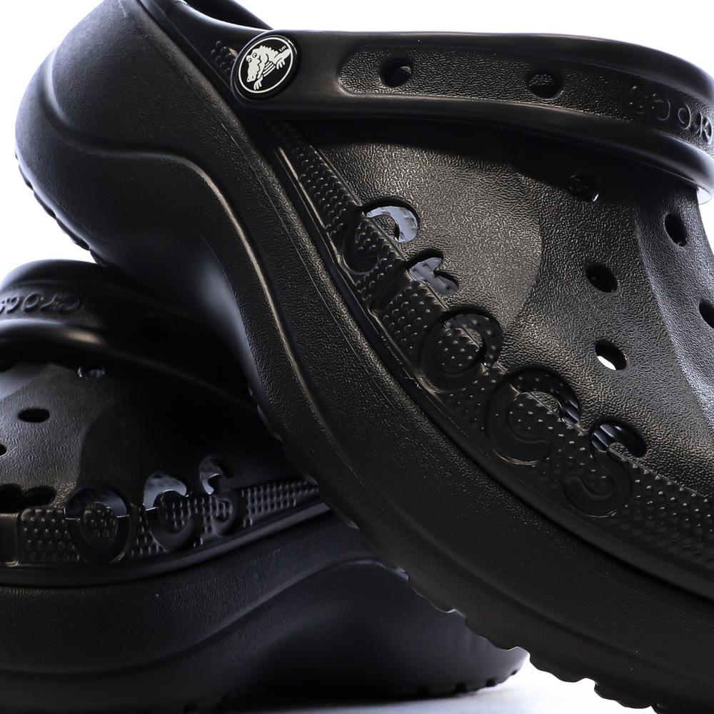 Sandalias Crocs negras para mujer Baya ver 7