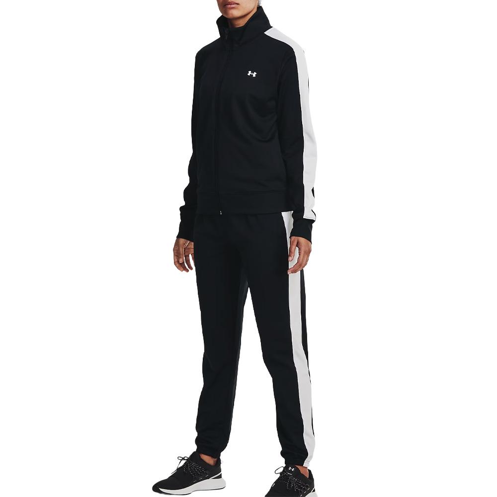 Survêtement Noir/Blanc Femme Under Armour Tricot pas cher