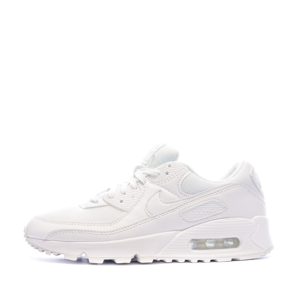 Baskets Blanche Femme Nike Air Max 90 pas cher