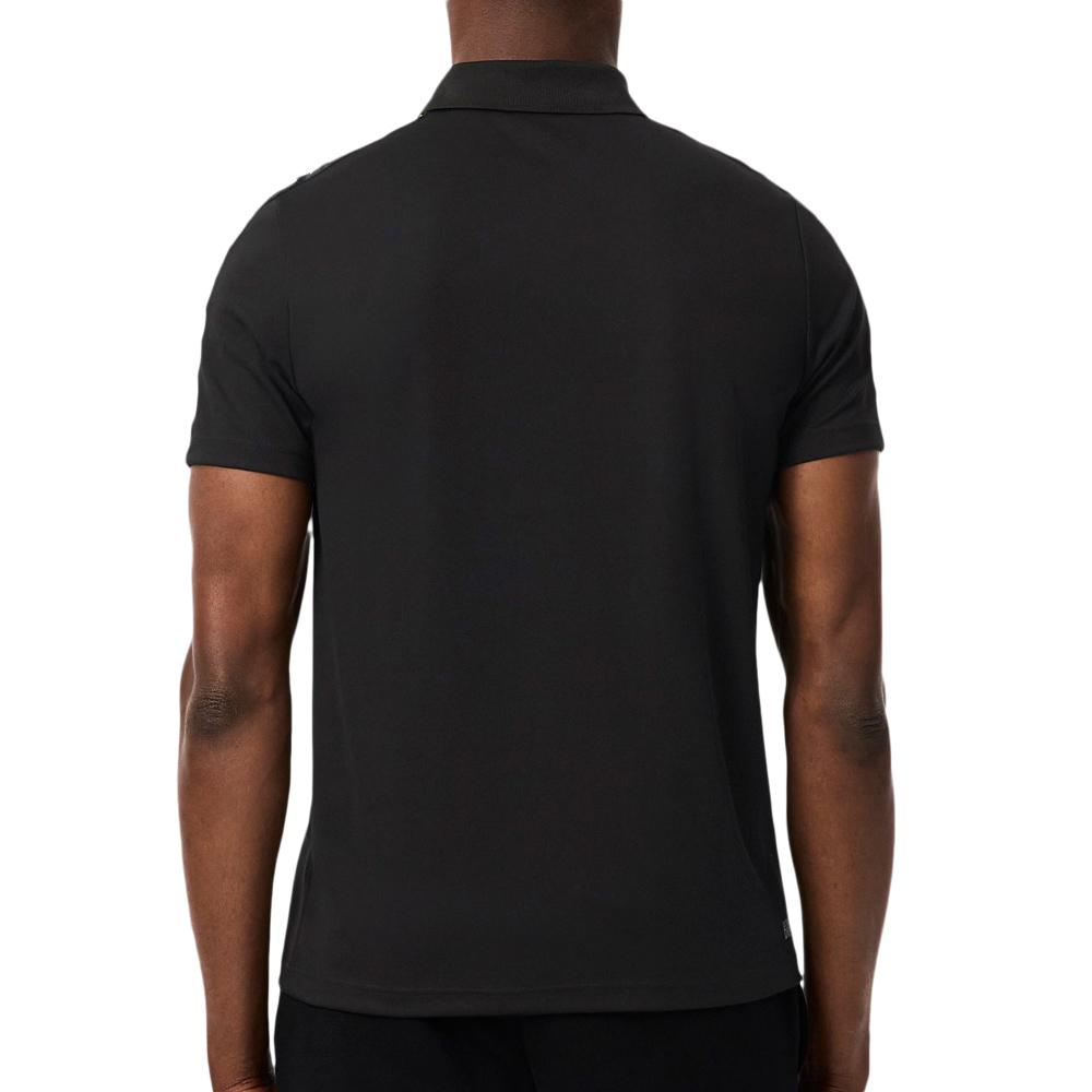 Polo de tennis Noir Homme Lacoste Ultra Dry vue 2