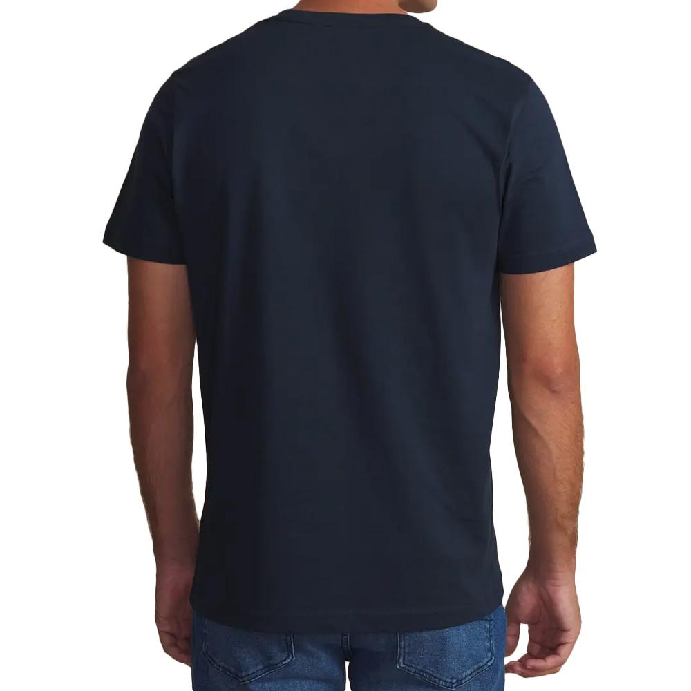 T-Shirt Marineblau Herren TBS Arctique 26 Ansicht 2