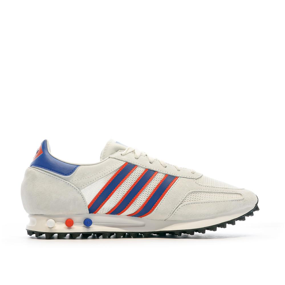 Baskets Grises Homme Adidas Trainer S vue 2