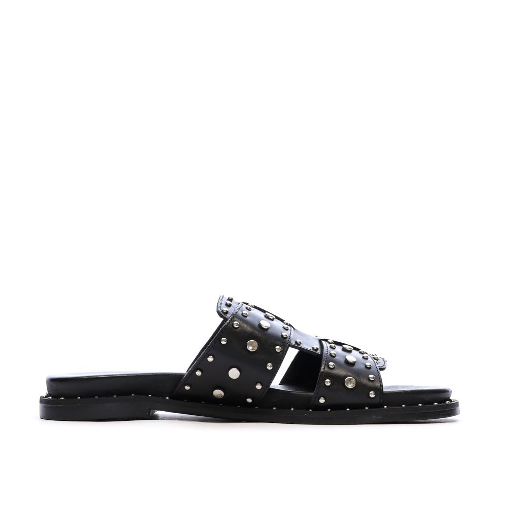 Sandales Noires Femme Carmela Bridas vue 2